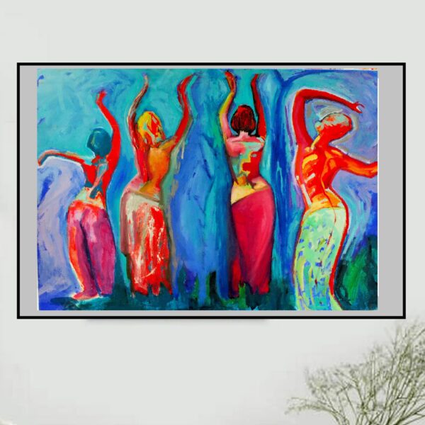 Empowered women dance.