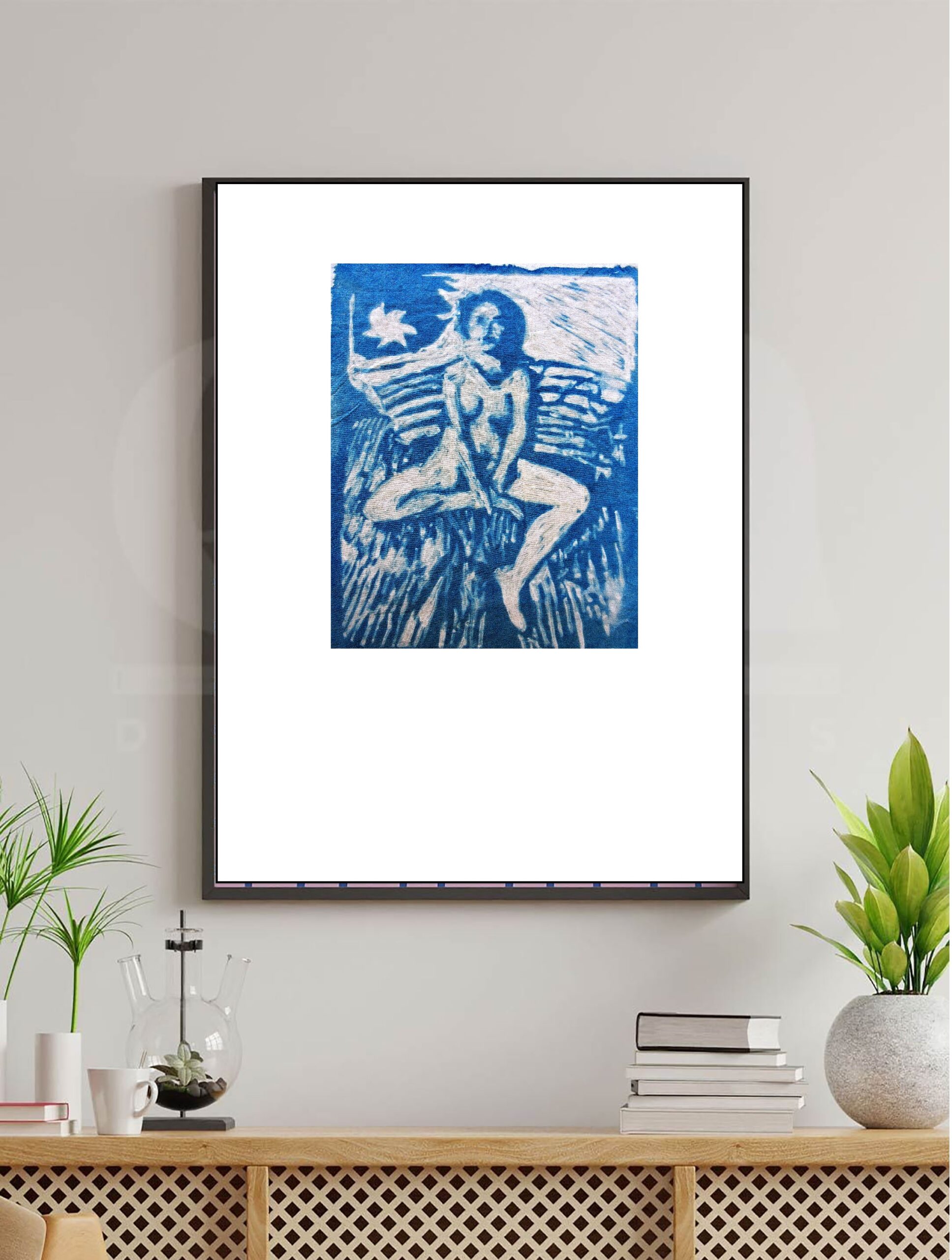 Frida cyanotype